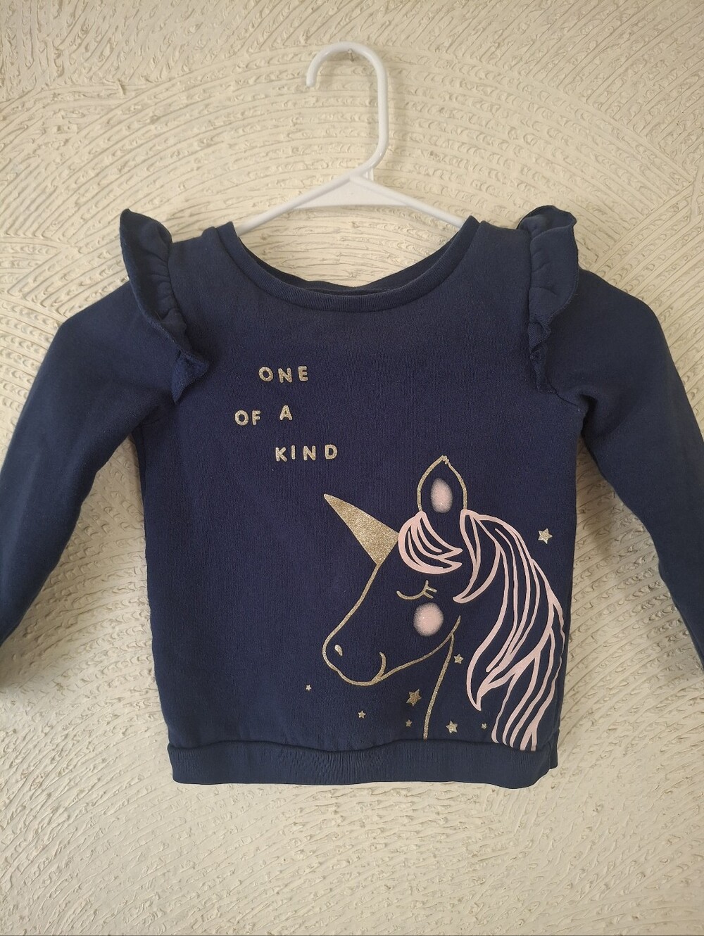 Carters Unicorn" One Of A Kind "Sweatshirt